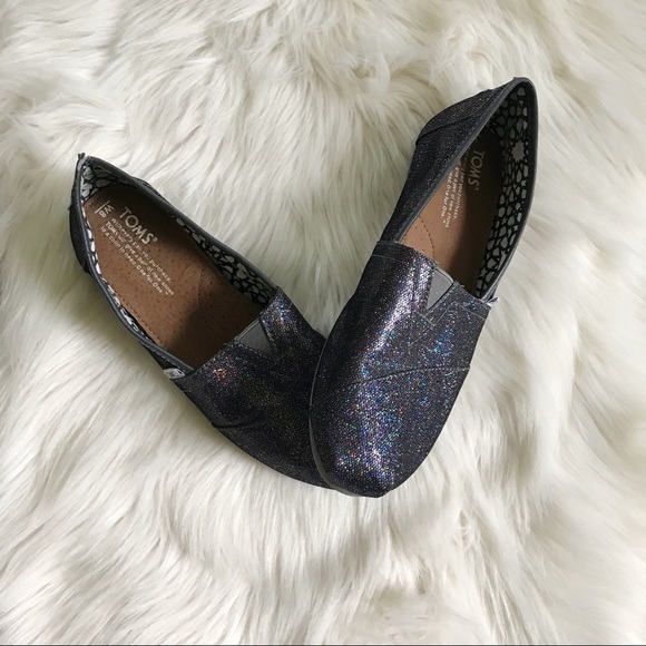 Toms Shoes - NWOT TOMS | Multi-Colored Glitter Shoes